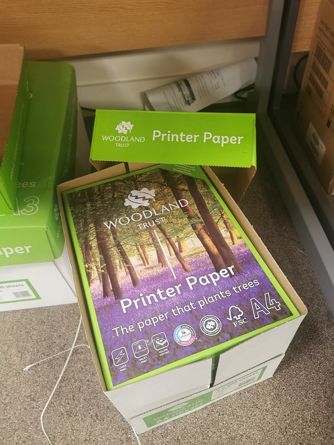 Experts in electronic engineering and software solutions, Like Technologies, use eco-friendly printer paper as part of their green initiative.